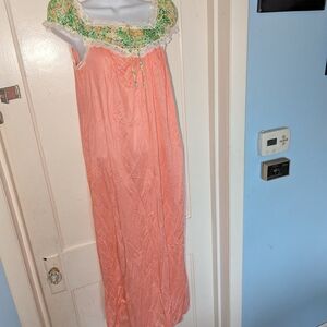 & Other Stories Pink and Green Nightgown